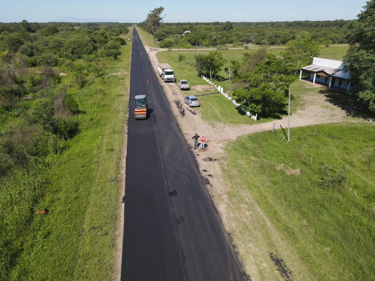 Continúan las obras en la ruta provincial nº 4
