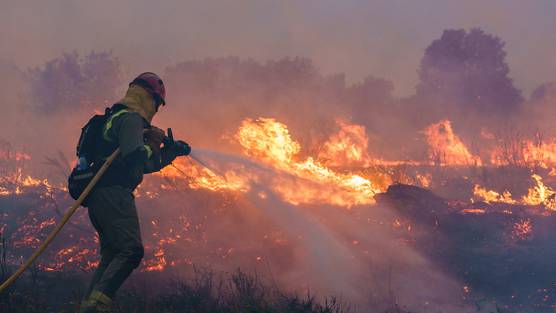 ¿Cómo se trabaja en un incendio?
