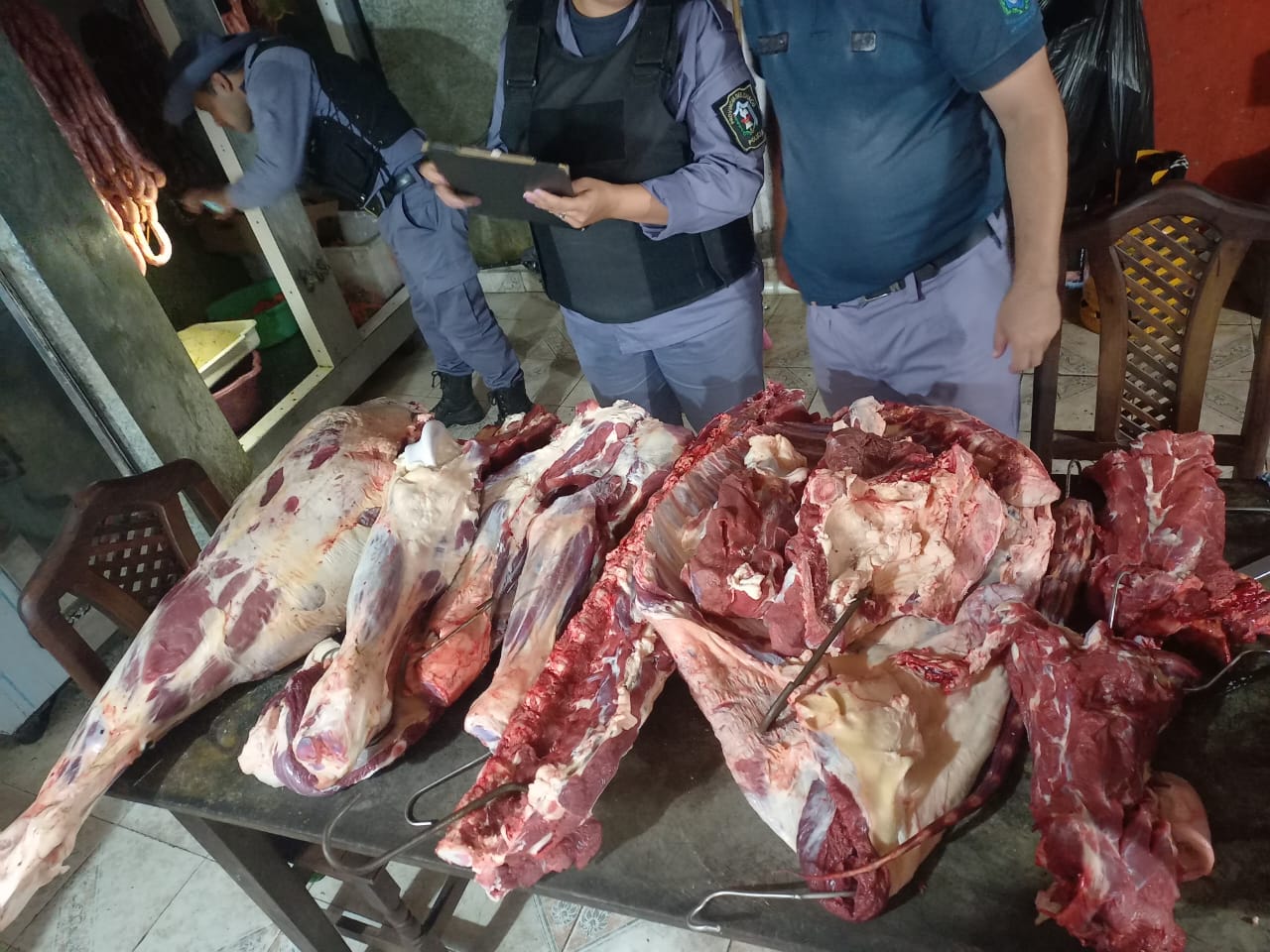 img-La Escondida: secuestran 230 kilos de carne no apta para la venta