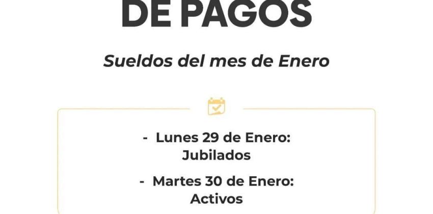 img-El Gobierno inicia hoy el cronograma de pagos a la administración pública