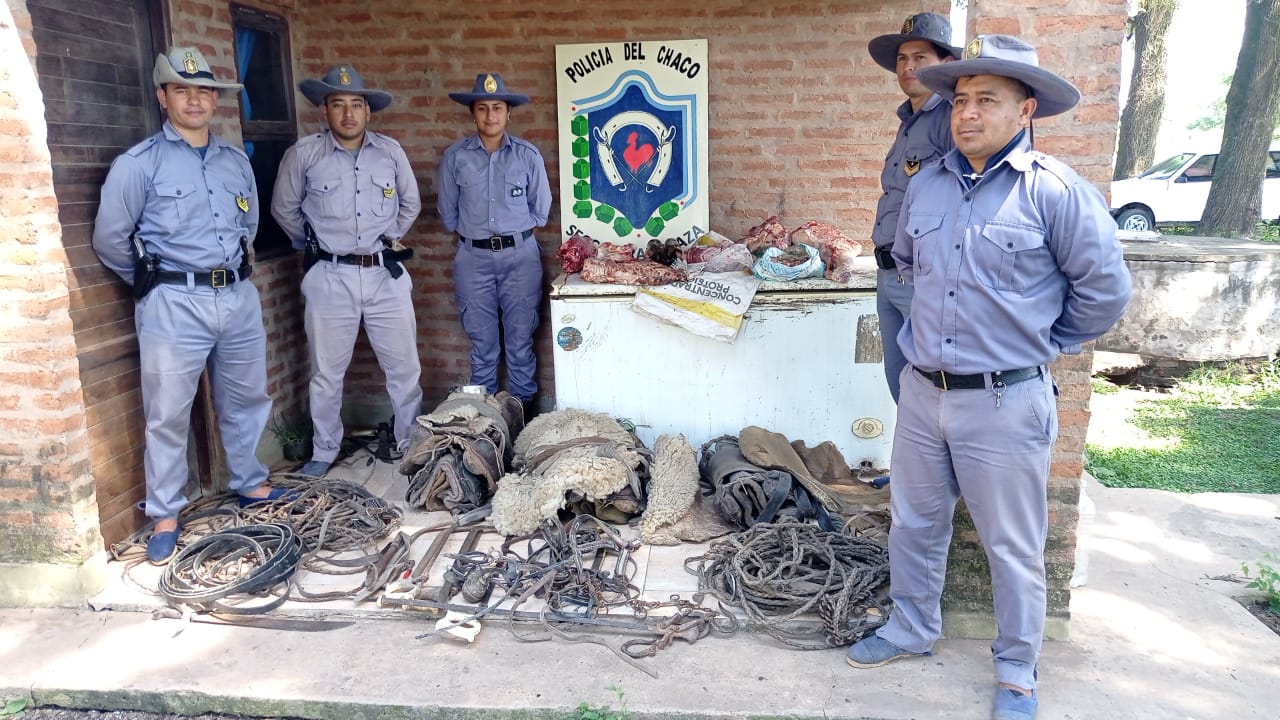img-Abigeato: la Policía del Chaco secuestró numerosos elementos en Fortín Aguilar