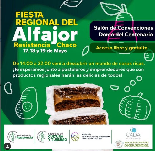 img-Durante tres días, fiesta regional del alfajor en Resistencia
