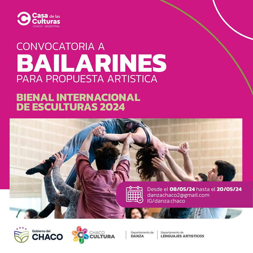 img-Bienal de Esculturas: última semana de inscripciones para bailarines