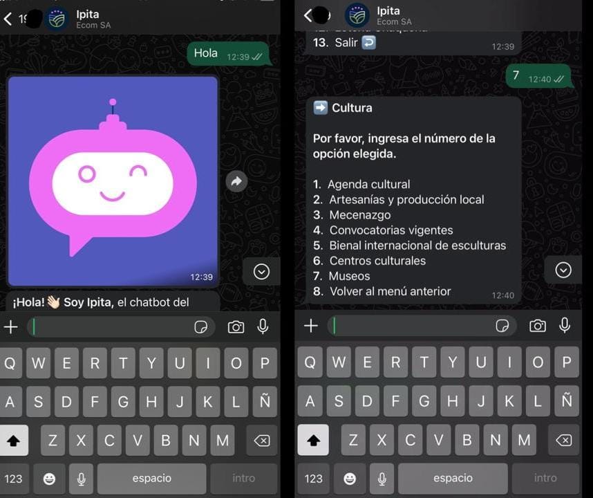 img-Toda la información de Cultura a través del Chatbot IPITA