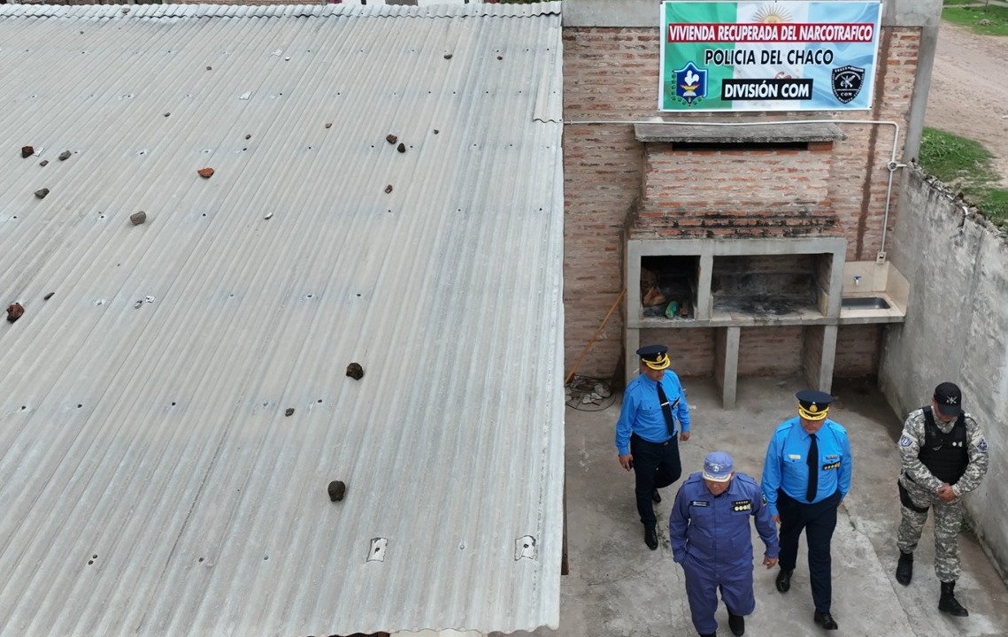 img-Lucha contra el narcotráfico: en vivienda que era un “bunker”, hoy funciona base del COM