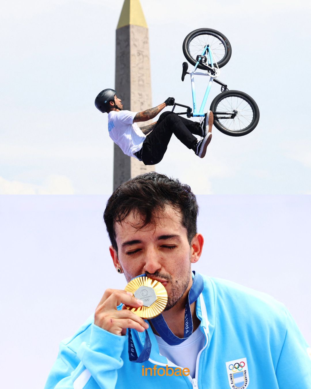 img-José Torres hizo historia: medalla dorada para Argentina en los Juegos Olímpicos 2024 con el BMX freestyle