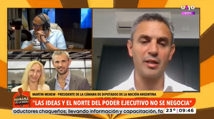 Martín Menem: "Abrimos las puertas de LLA a aquellos que estén ideológicamente identificados con nuestras propuestas"