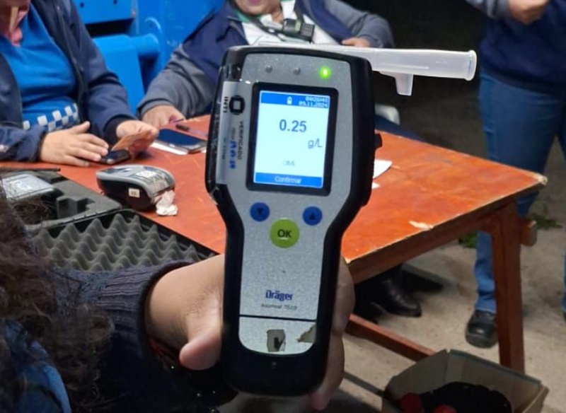 Secuestraron 33 vehículos el fin de semana, 28 por alcoholemia positiva