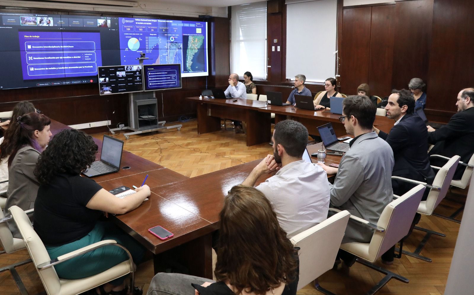 Nación y Provincia trabajan en el Plan de Prevención del Dengue