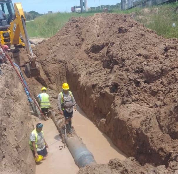 Sameep reparó el acueducto Norte en Resistencia