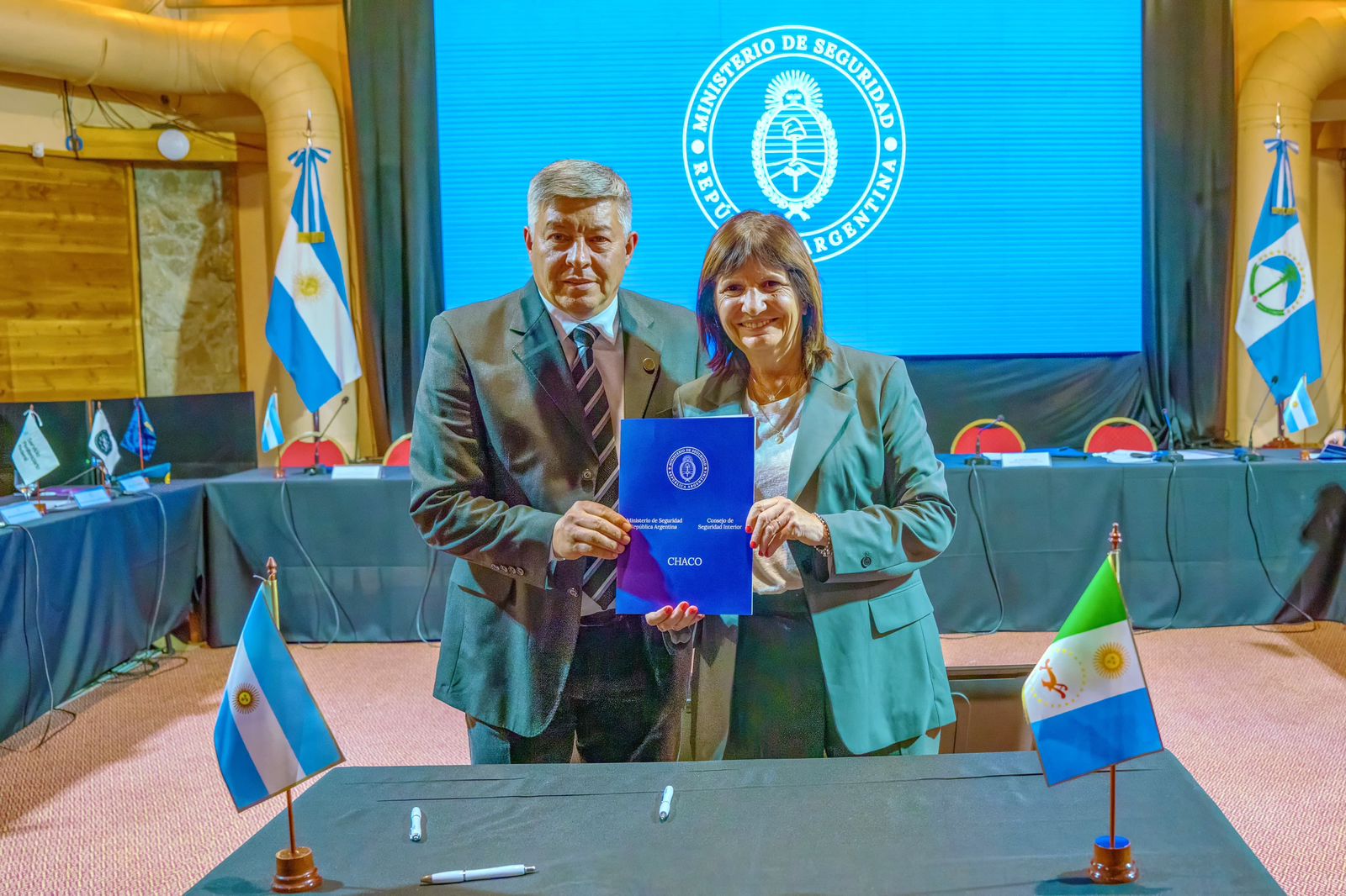 Bullrich destacó el trabajo del Chaco en la lucha contra el narcotráfico