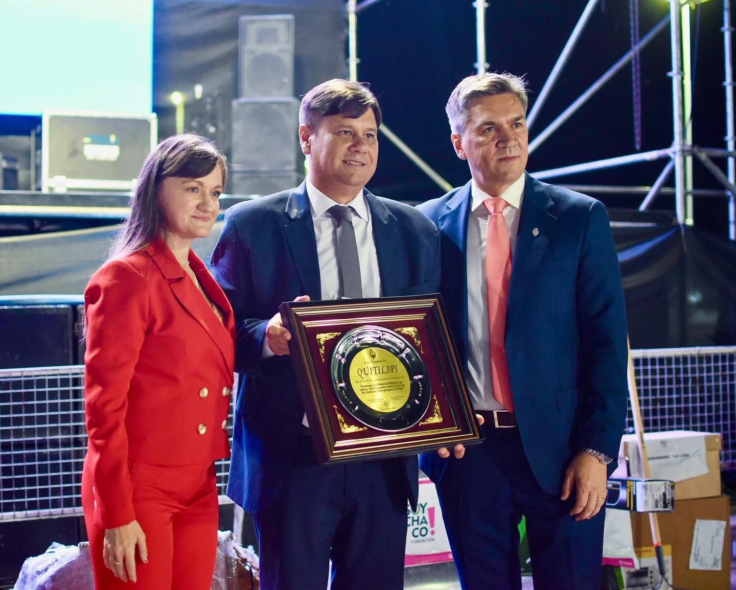 El Gobernador Zdero acompañó el acto central por el 112° aniversario de Quitilipi