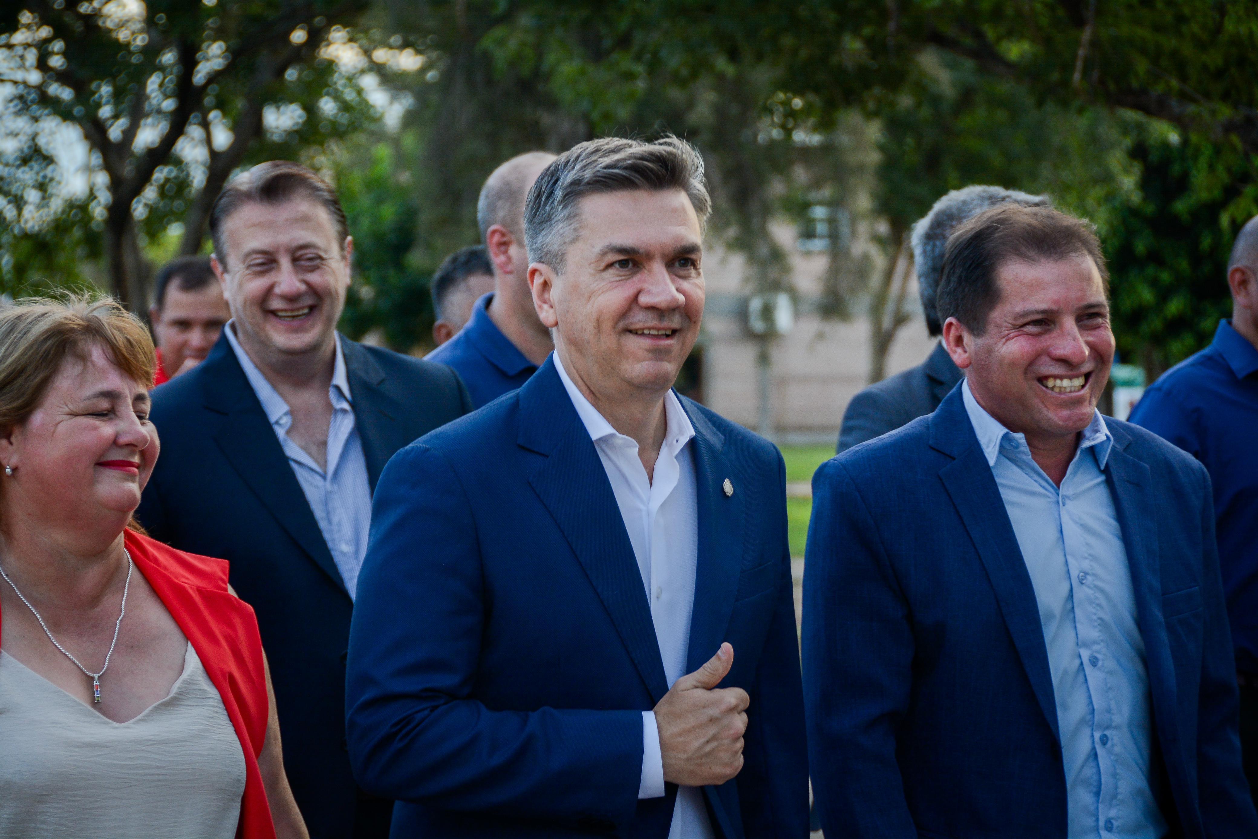 Con inauguraciones, el gobernador celebró el 140° aniversario de Presidencia Roca