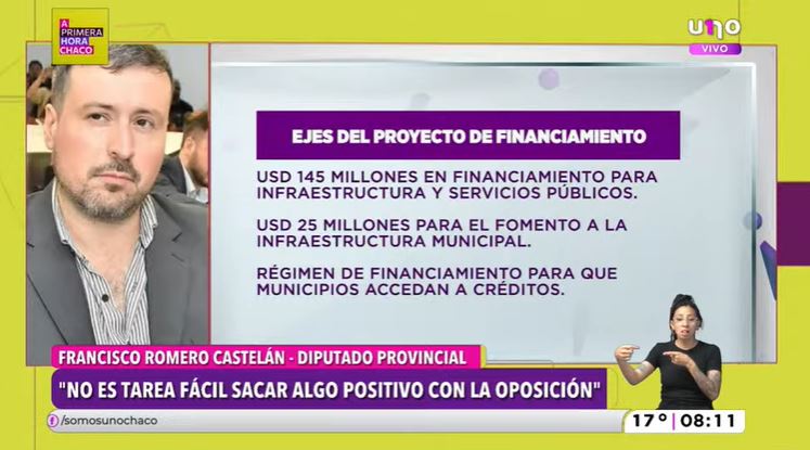 El Gobierno busca aprobar un crédito para obras de infraestructura