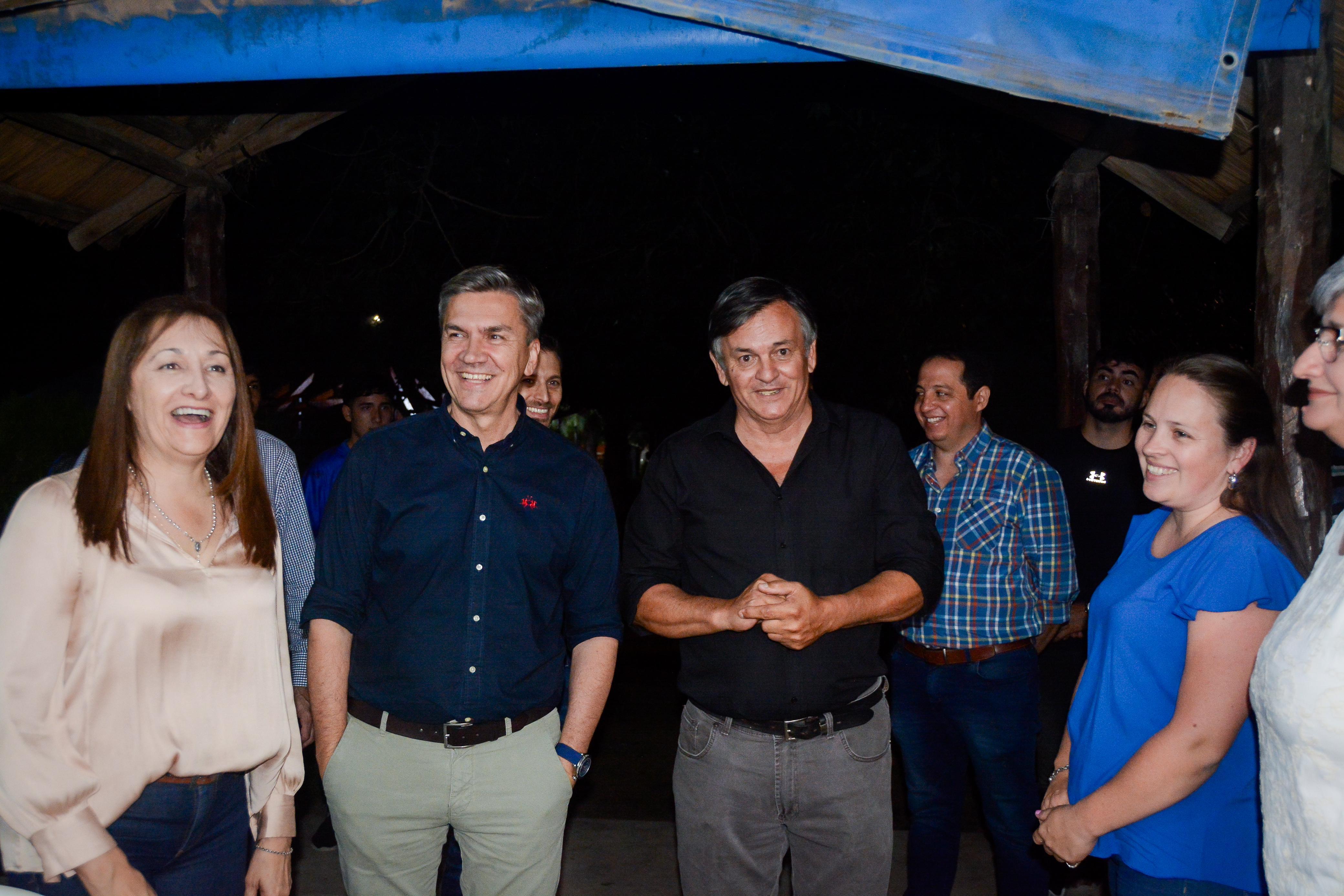 El gobernador participó del Bingo Show Navideño en Santa Sylvina