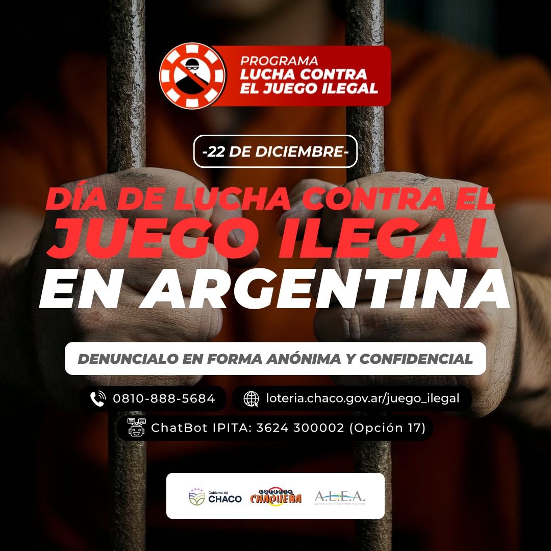 Con foco en las plataformas online, Lotería Chaqueña intensifica su lucha contra el juego ilegal