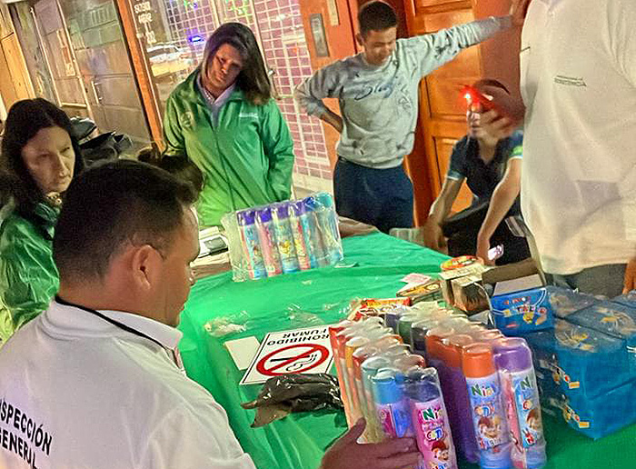 Resistencia: Agredieron a inspectores municipales al detectar venta ilegal de pirotecnia