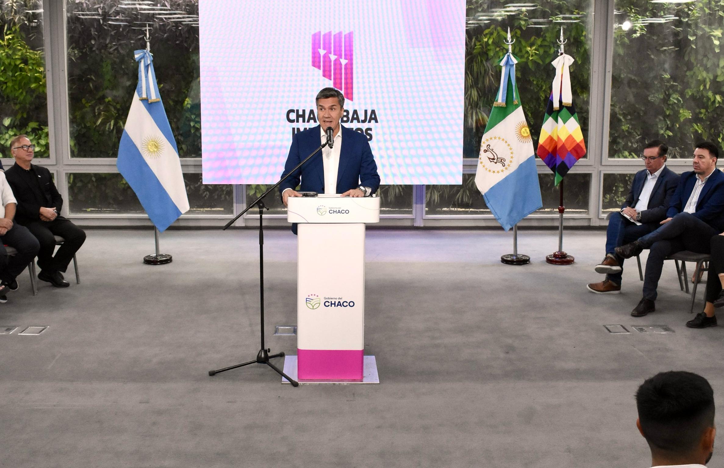 Día histórico: Chaco baja impuestos