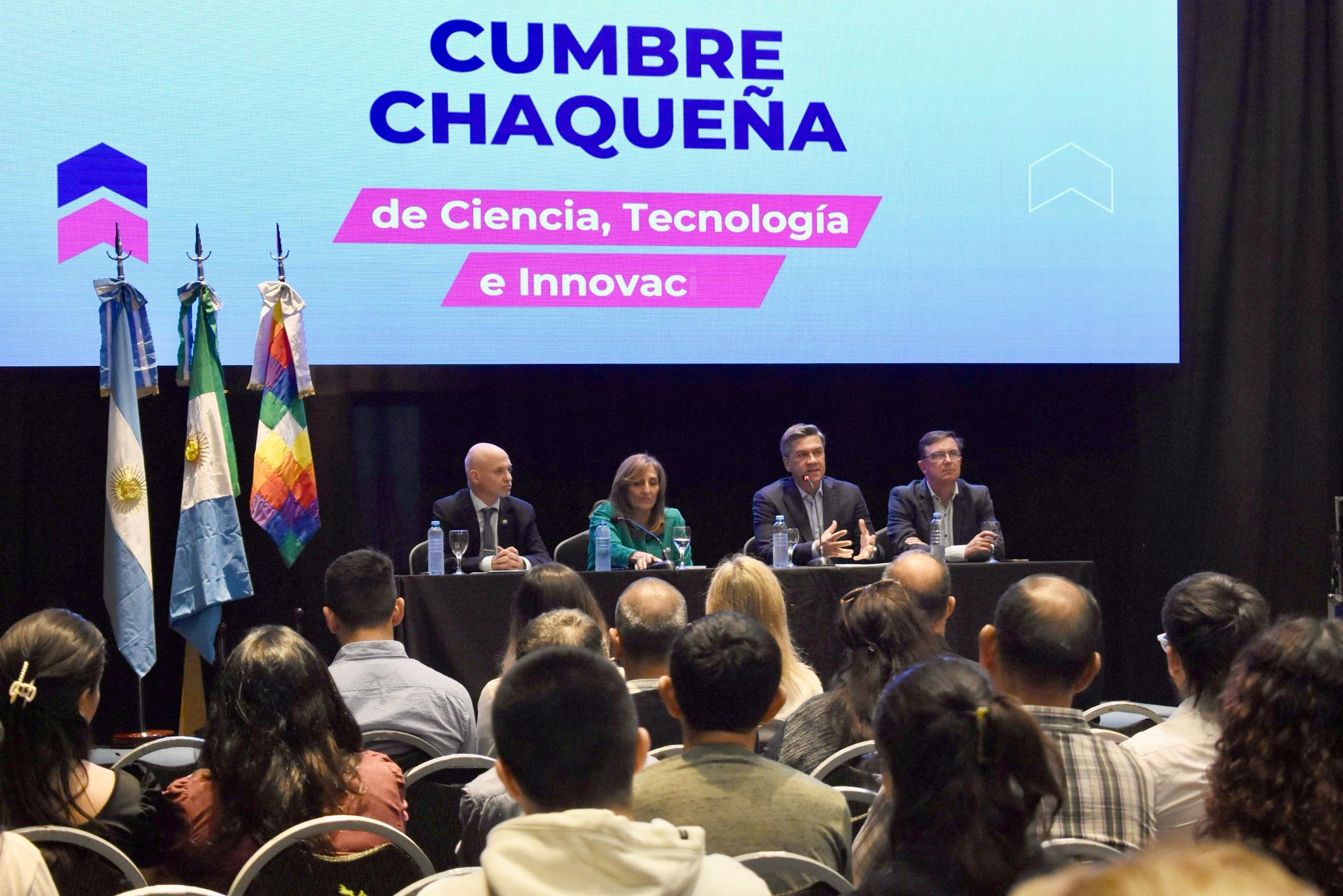 Zdero acompañó el cierre de la II Cumbre Chaqueña de Ciencia, Tecnología e Innovación