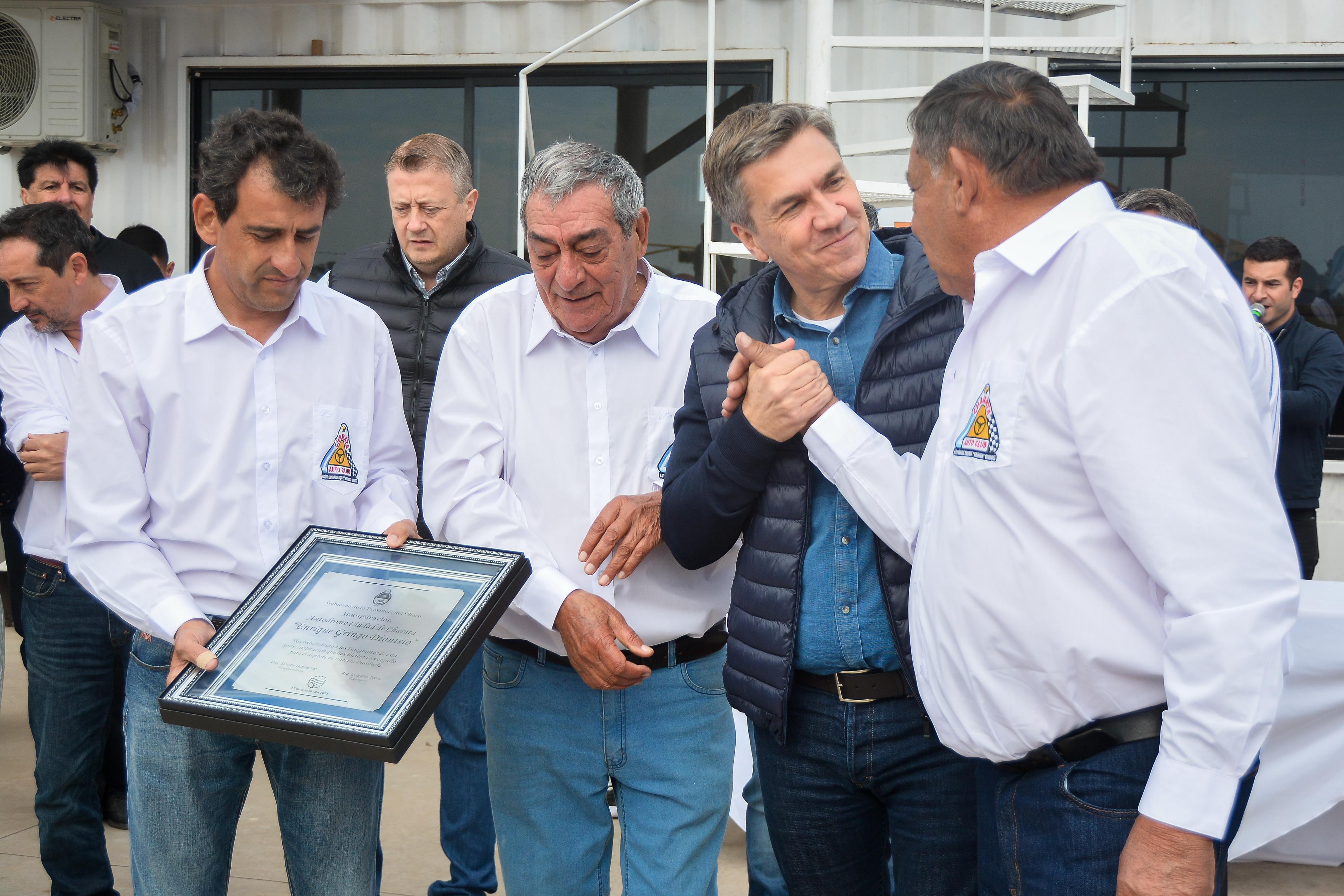 Charata: tras 14 años, el autódromo vuelve a funcionar y lleva el nombre de Enrique “Gringo” Dionisi