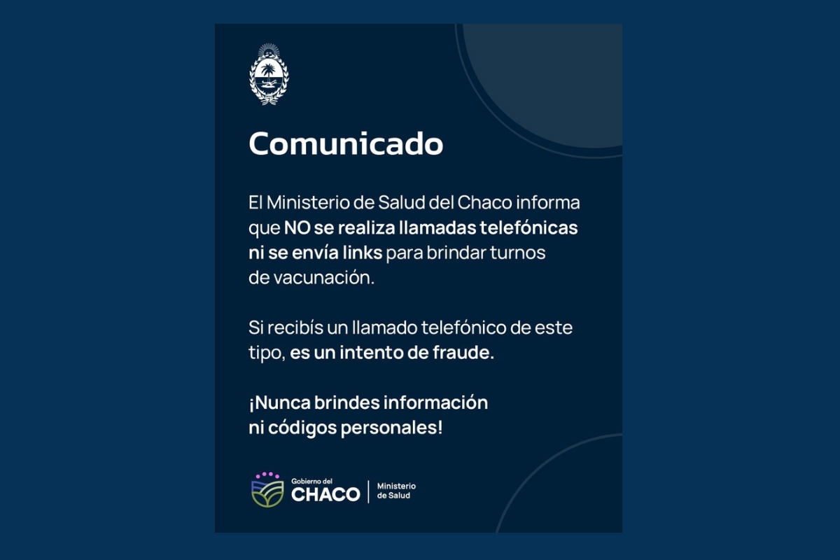 Atención a posibles fraudes: el Ministerio de Salud advierte sobre estafas telefónicas