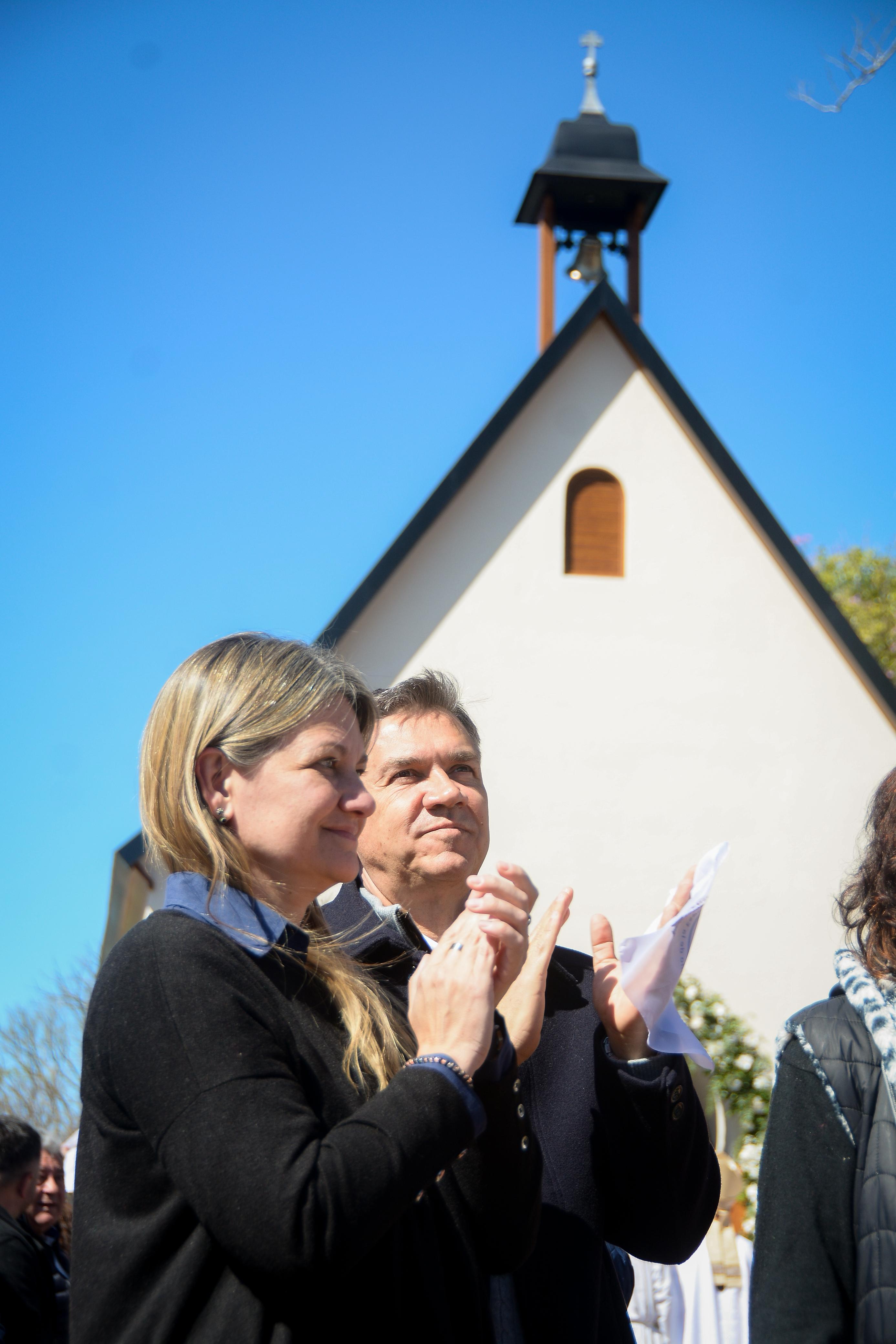 Zdero acompañó la apertura del santuario de la 	Virgen de Schoenstatt en Resistencia