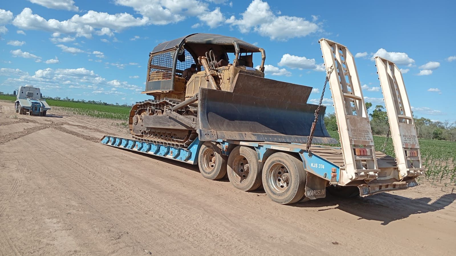 Los Frentones: secuestraron 4 topadoras, tras detectar un desmonte ilegal  de 550 hectáreas