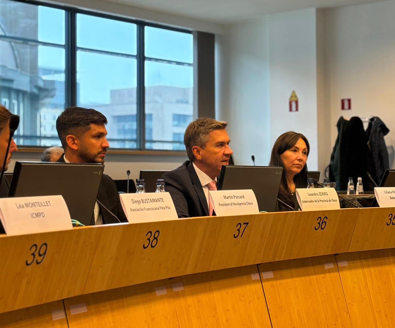 Zdero defendió el acuerdo ue- Mercosur y posicionó al Chaco como socio estratégico para europa