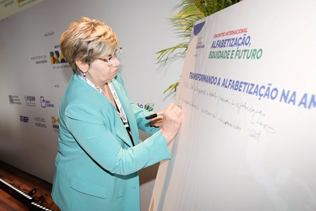 Chaco representa a la Argentina en Encuentro Internacional de Alfabetización, Equidad y Futuro