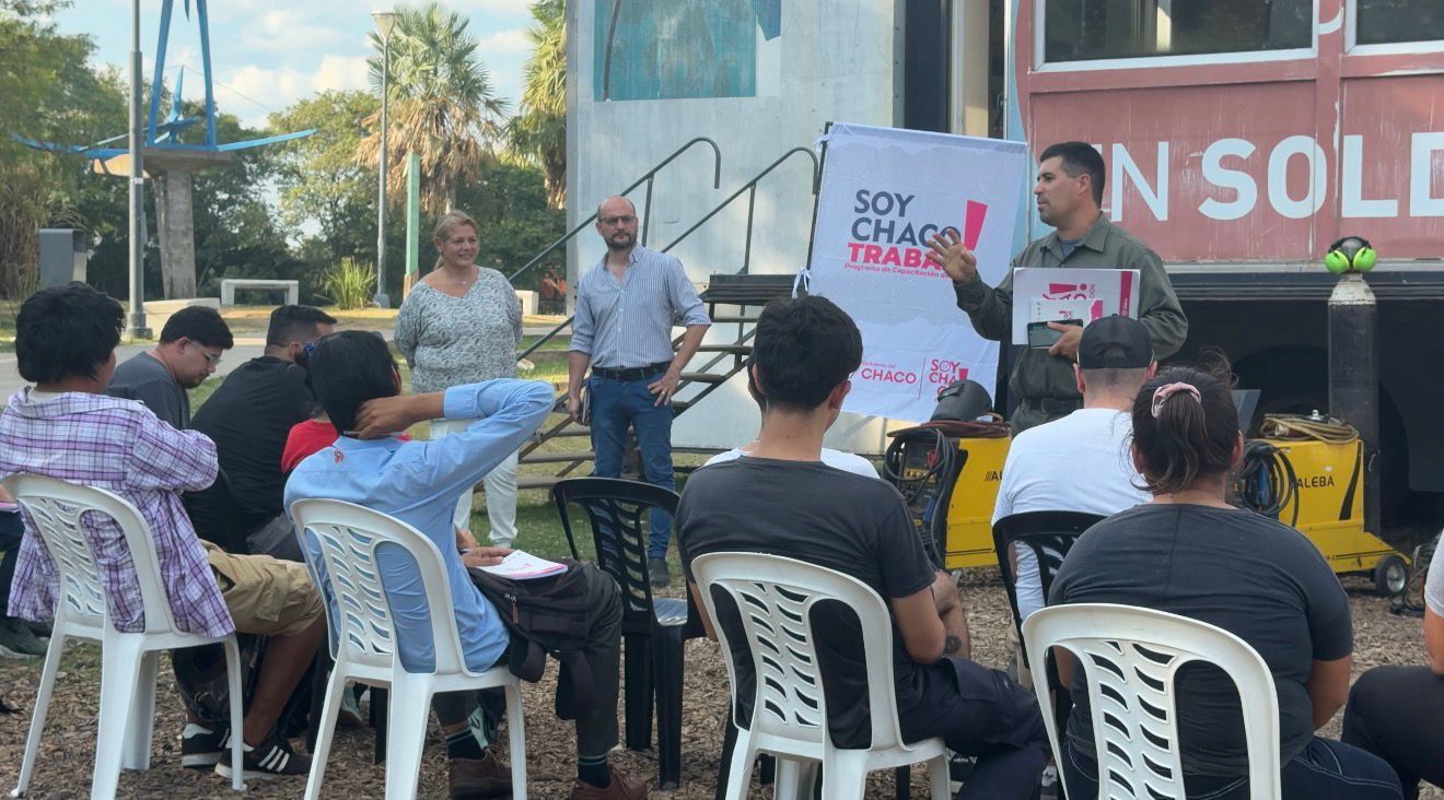 Comenzaron las capacitaciones en oficios a través de aulas talleres móviles