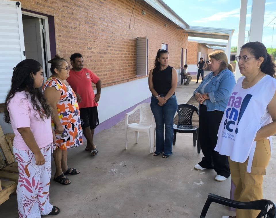 El ipduv y el Programa ñachec realizan relevamiento y acompañamiento a familias adjudicatarias
