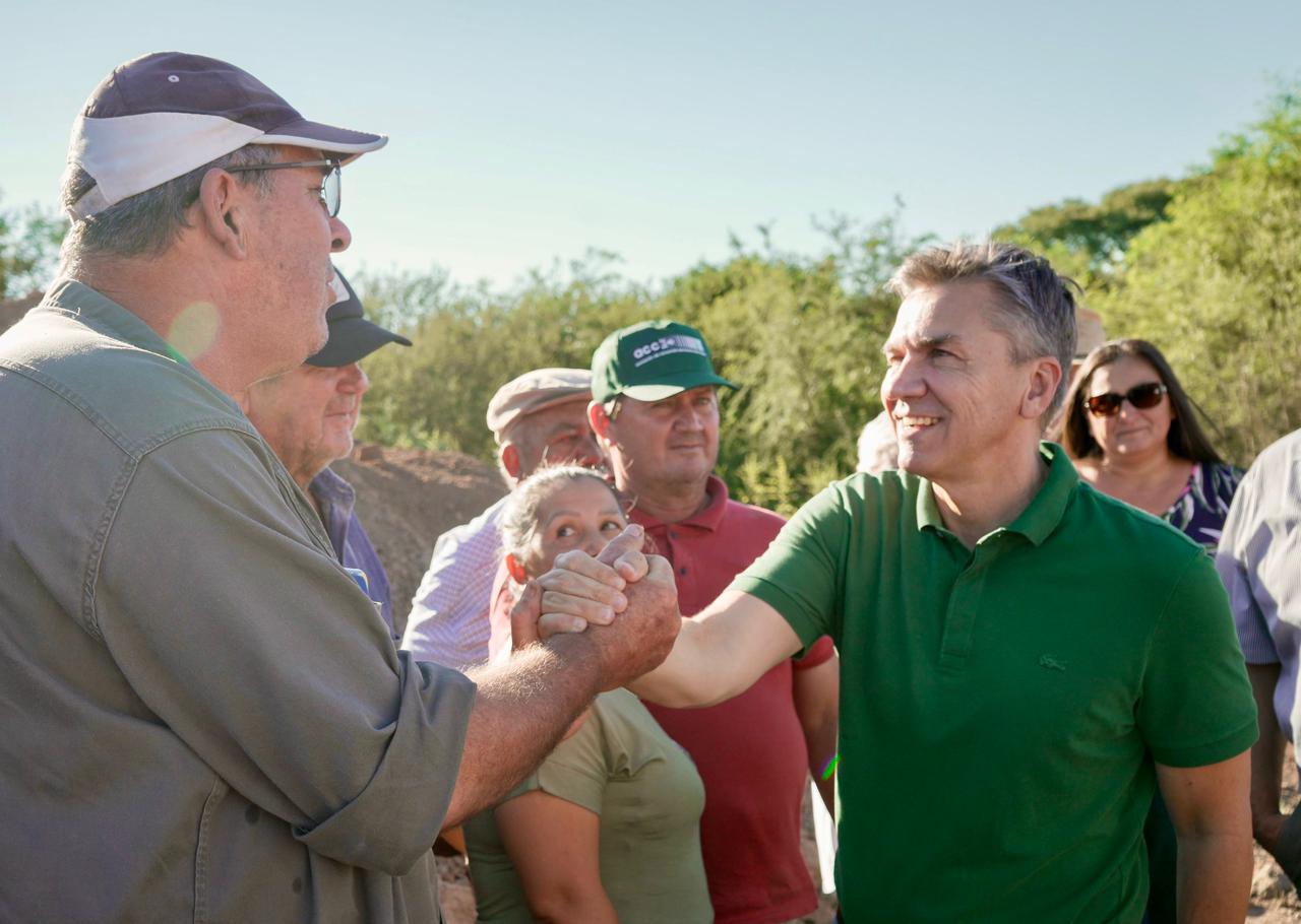 Represas comunitarias: avanzan obras para garantizar Agua al sector productivo