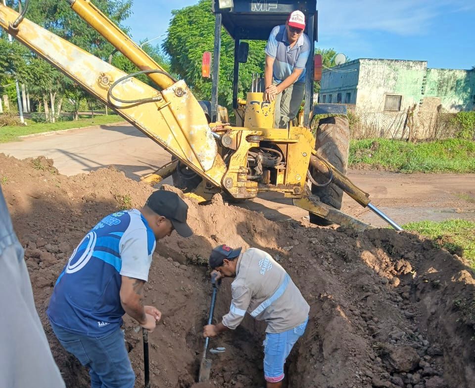 Paso histórico: Sameep avanza con los trabajos que permitirán la llegada del agua potable a Napenay