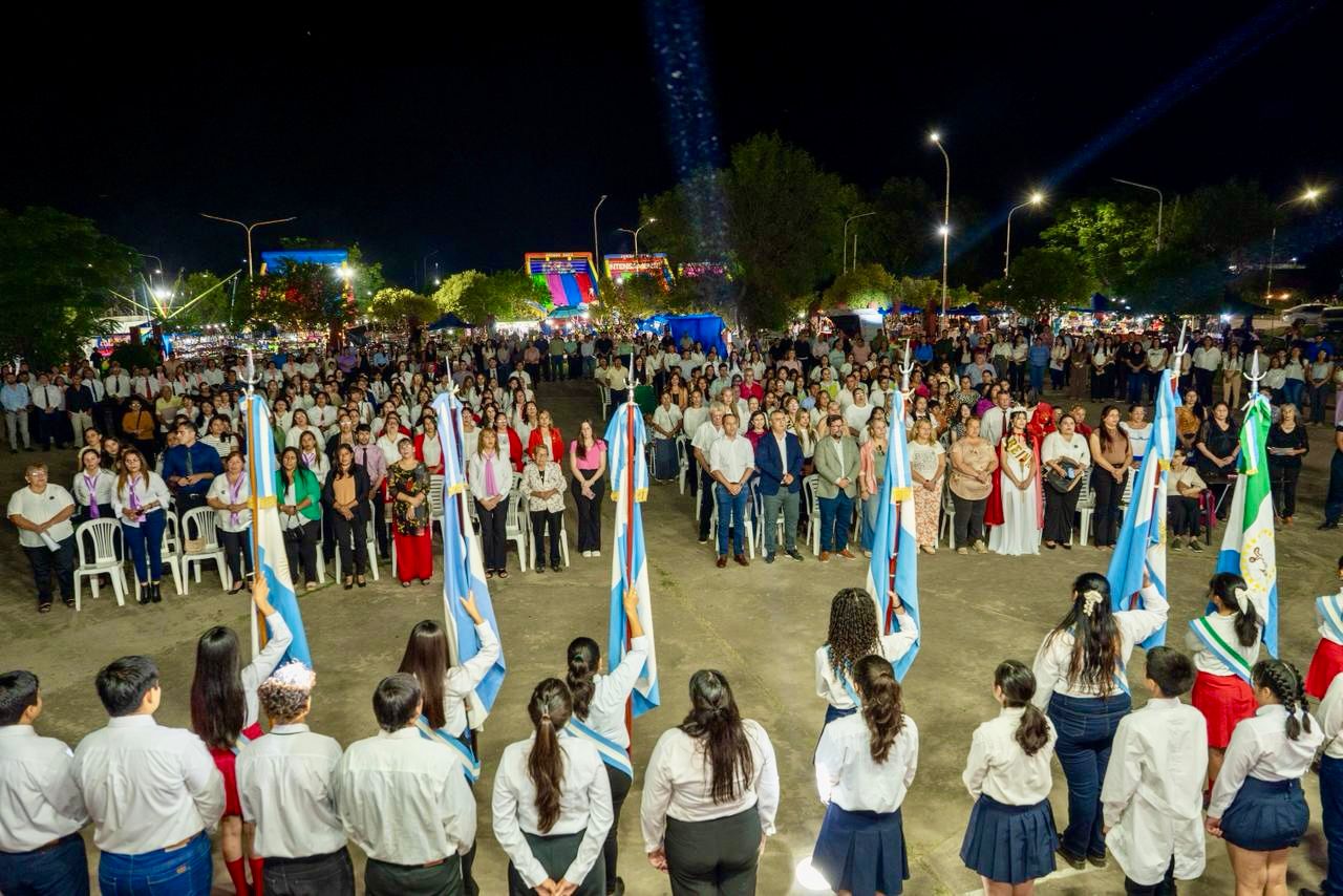 El Gobierno provincial acompañó el 91° aniversario de Taco Pozo con gestión y asistencia en territorio