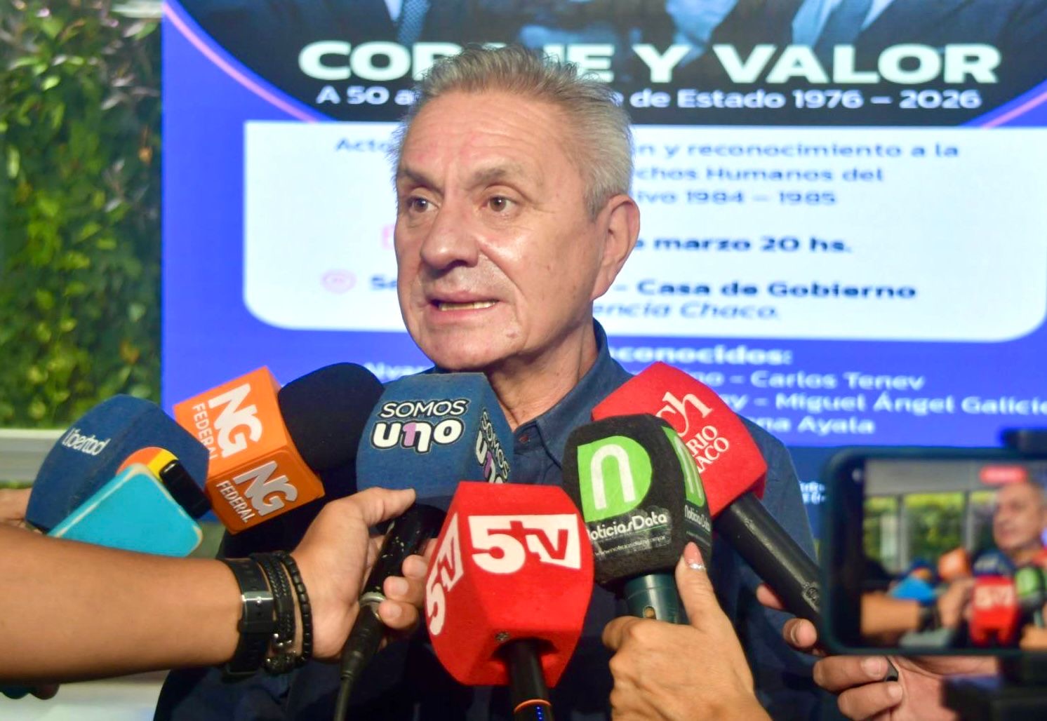 Chaco conmemora los 50 años del Golpe de Estado con un acto oficial y homenaje a referentes de Derechos Humanos