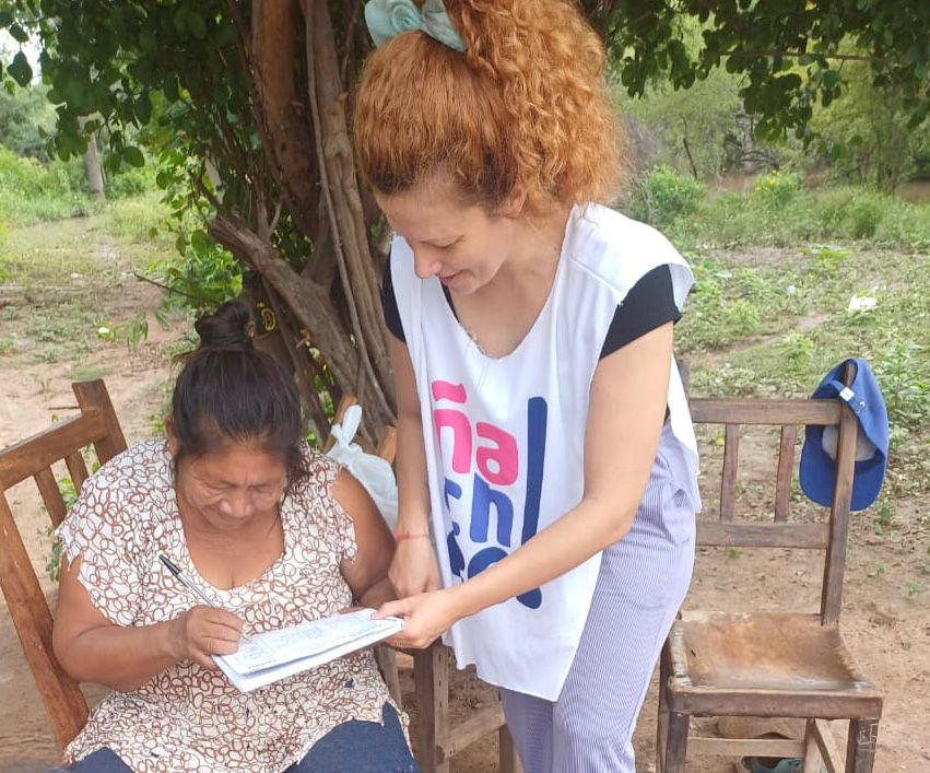 El impenetrable: continúa la asistencia integral del Gobierno Provincial, tras las  lluvias pasadas