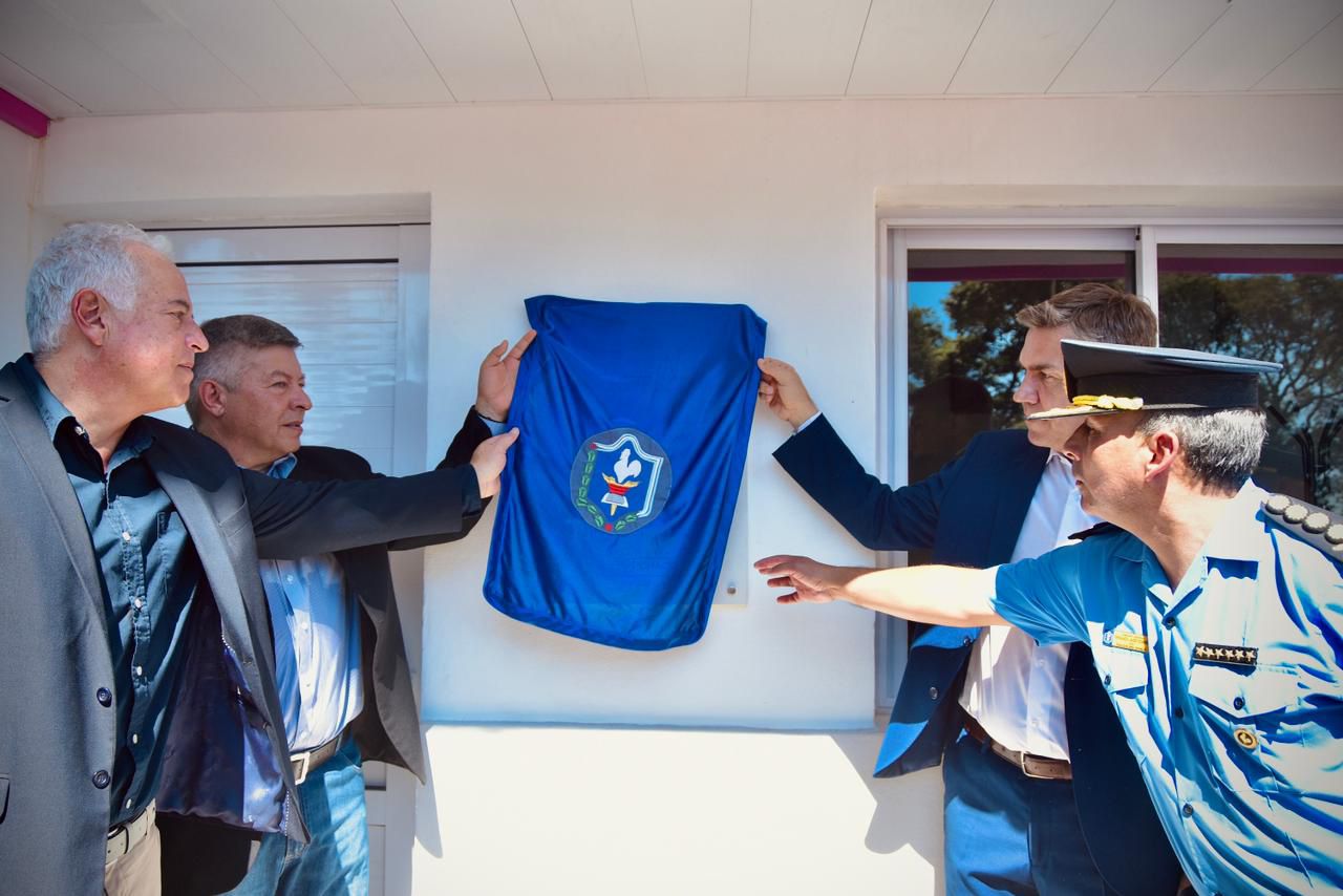 Makallé: el Gobierno provincial inauguró el nuevo edificio de Control Caminero en la Ruta 16