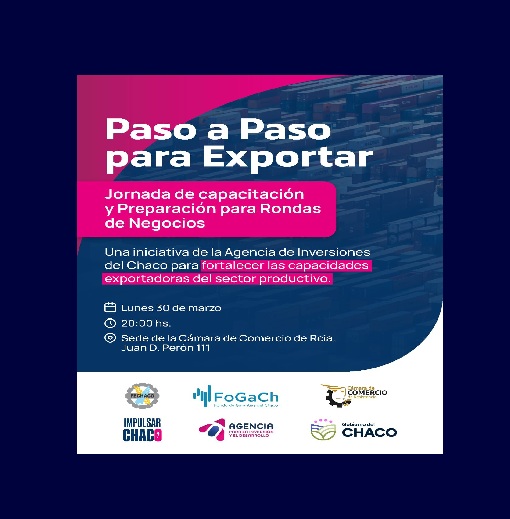 Este lunes: capacitación gratuita para fortalecer las exportaciones del sector productivo