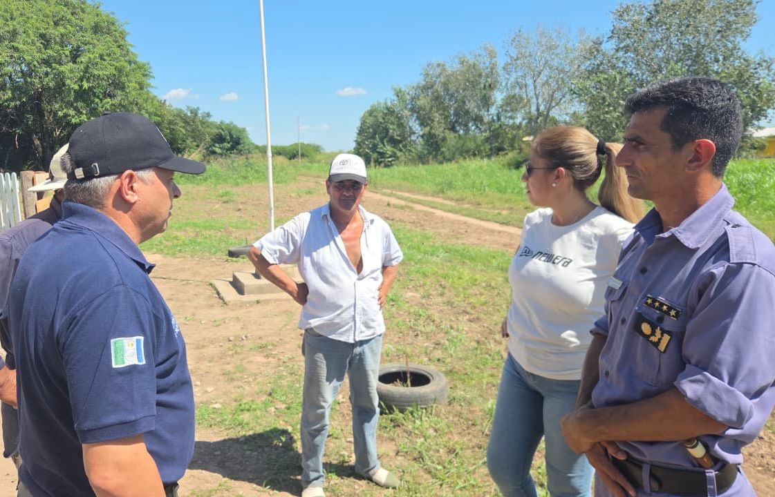 Seguridad: avanzan las obras para reactivar la Sección Rural en Pampa Once