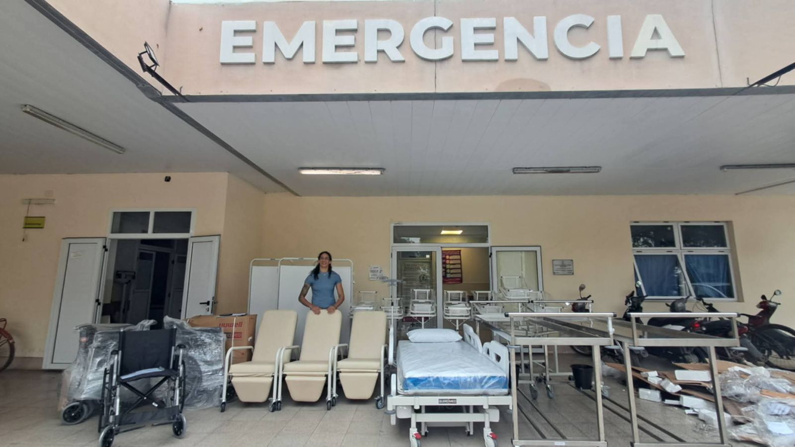 Renovación histórica: el Hospital de colonia elisa recibió nuevos insumos y equipamientos