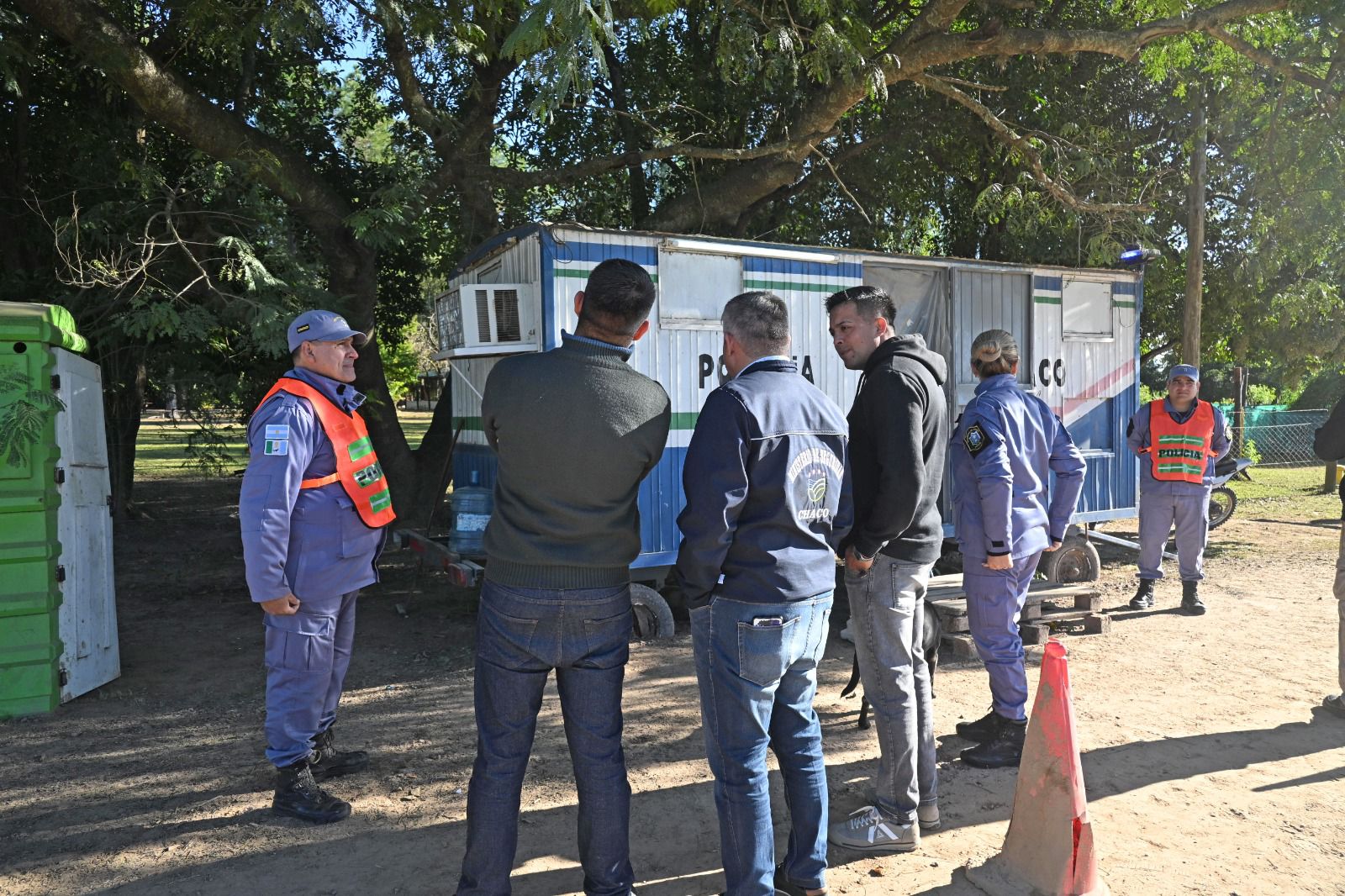 Seguridad y fortalecimiento territorial: el Gobierno provincial avanza con mejoras en destacamentos y casillas policiales
