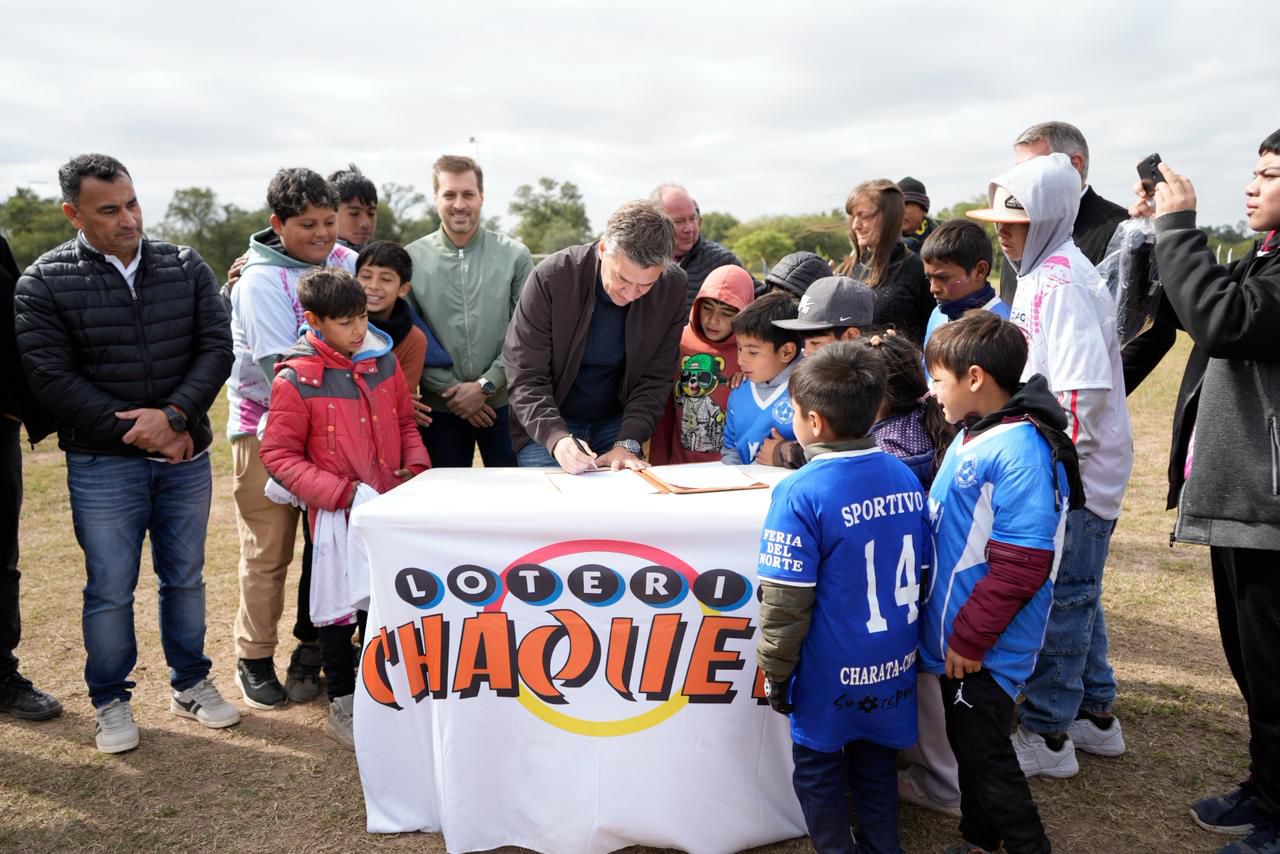 Charata: más obras para fortalecer el Deporte y la contención social en Sportivo