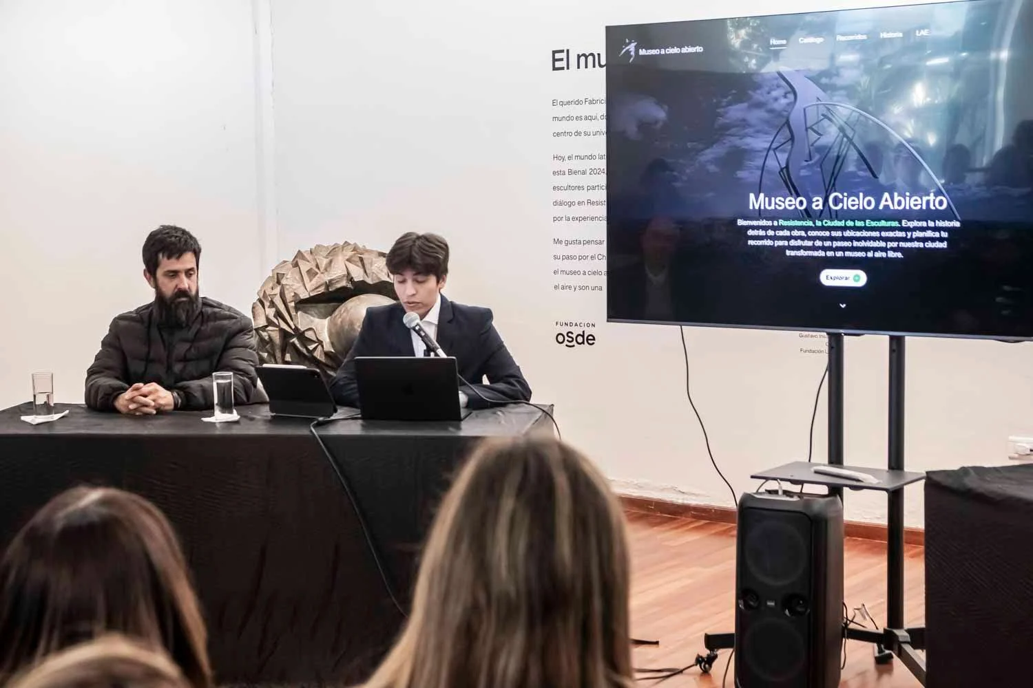 En el Día del Escultor Chaqueño presentamos “Museo a Cielo Abierto”, la nueva plataforma digital del patrimonio escultórico de Resistencia