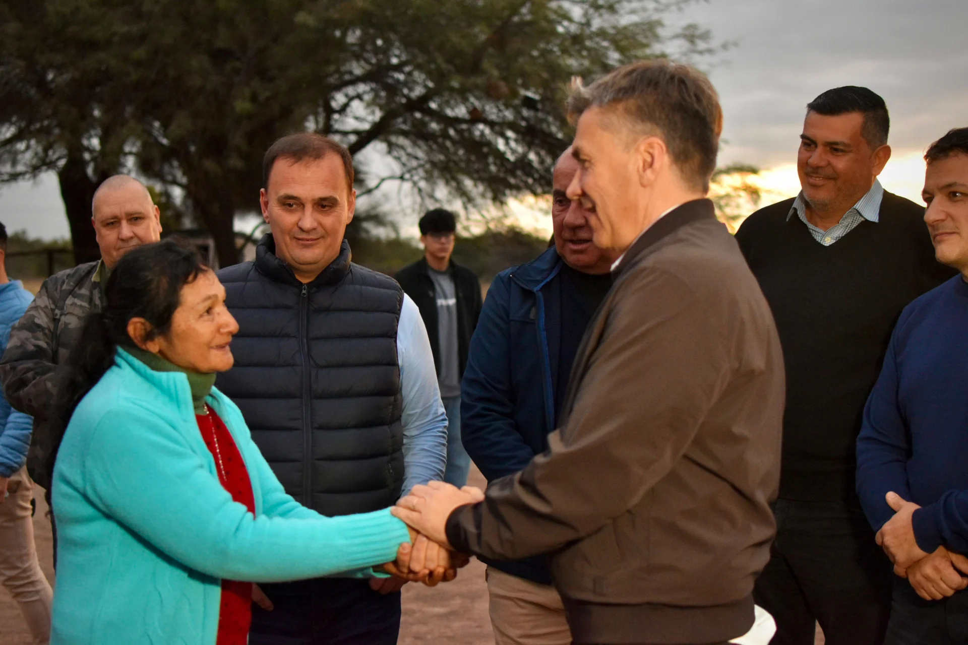 Después de más de diez años, llegó la luz eléctrica al paraje El Puca