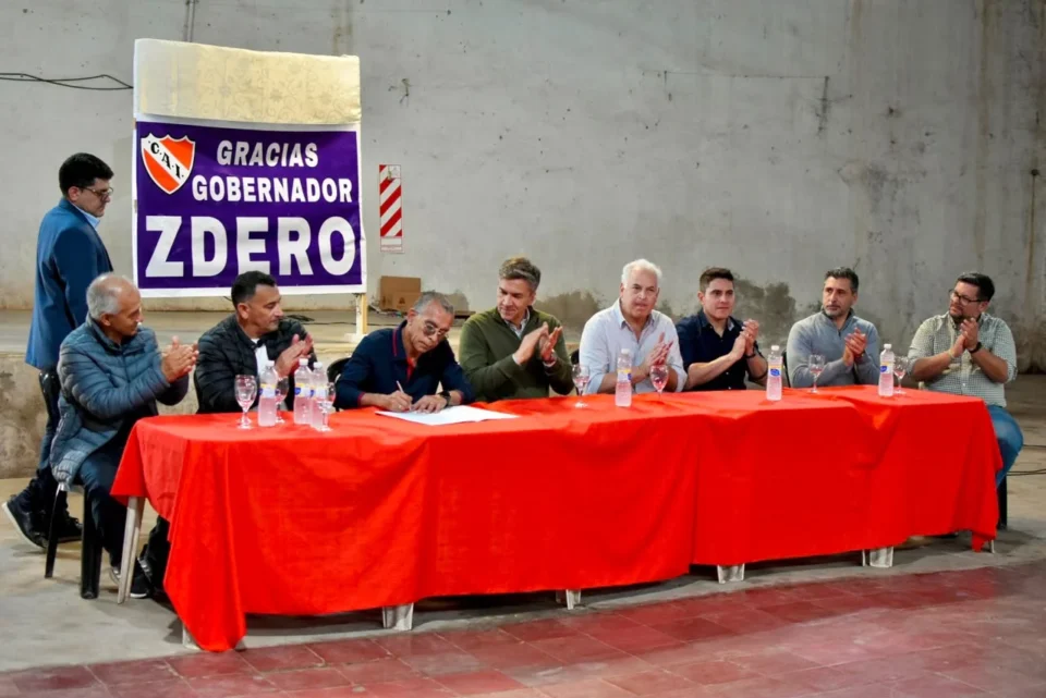 ZDERO FORTALECE EL DEPORTE EN GRAL. SAN MARTÍN CON OBRAS EN EL ZAPALLAR Y EL CLUB INDEPENDIENTE
