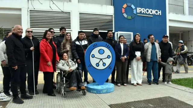 El IPRODICH incorporó el Símbolo Universal de Accesibilidad en su sede
