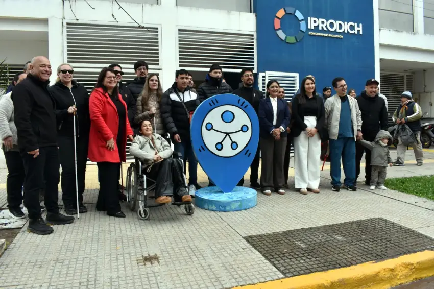 El IPRODICH incorporó el Símbolo Universal de Accesibilidad en su sede