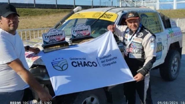 El piloto chaqueño Carlos Verza hizo podio en el Rally Raid Argentino