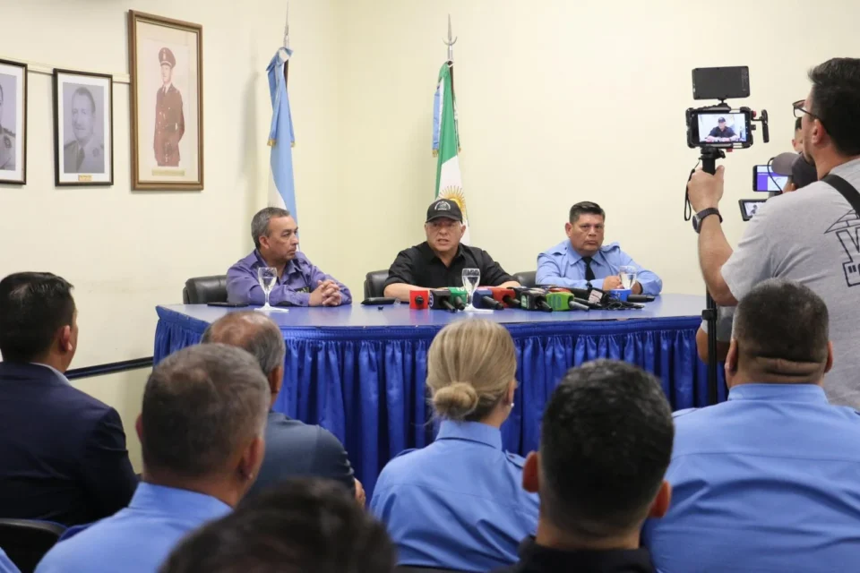 «En el Chaco no damos un paso atrás en la lucha contra el delito», indicó Matkovich