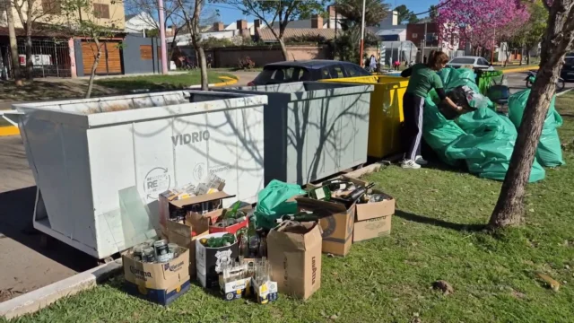 Recolección diferenciada de residuos: El municipio suma un nuevo punto  itinerante por fin de semana